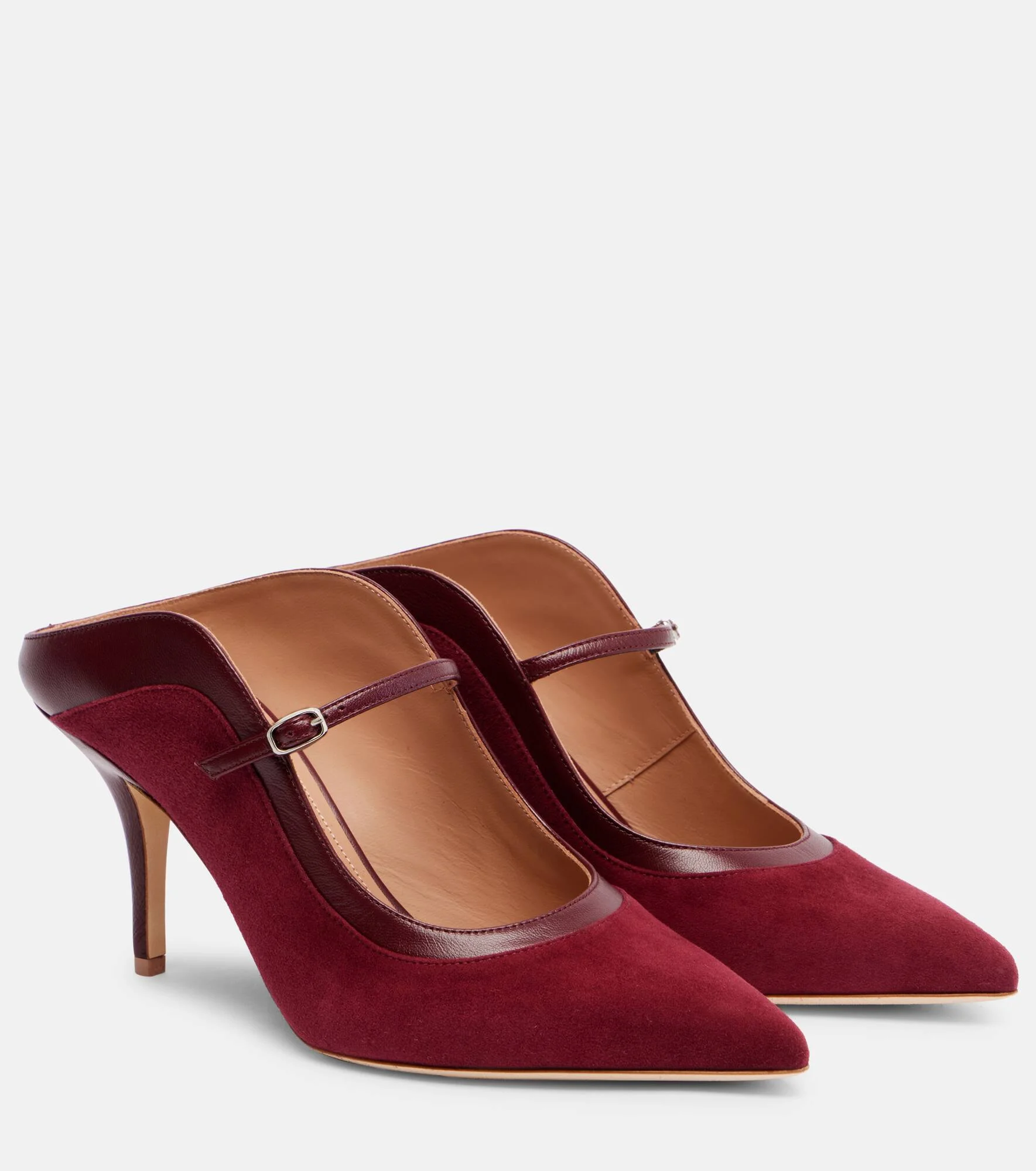 Delphi 70 suede mules - 1