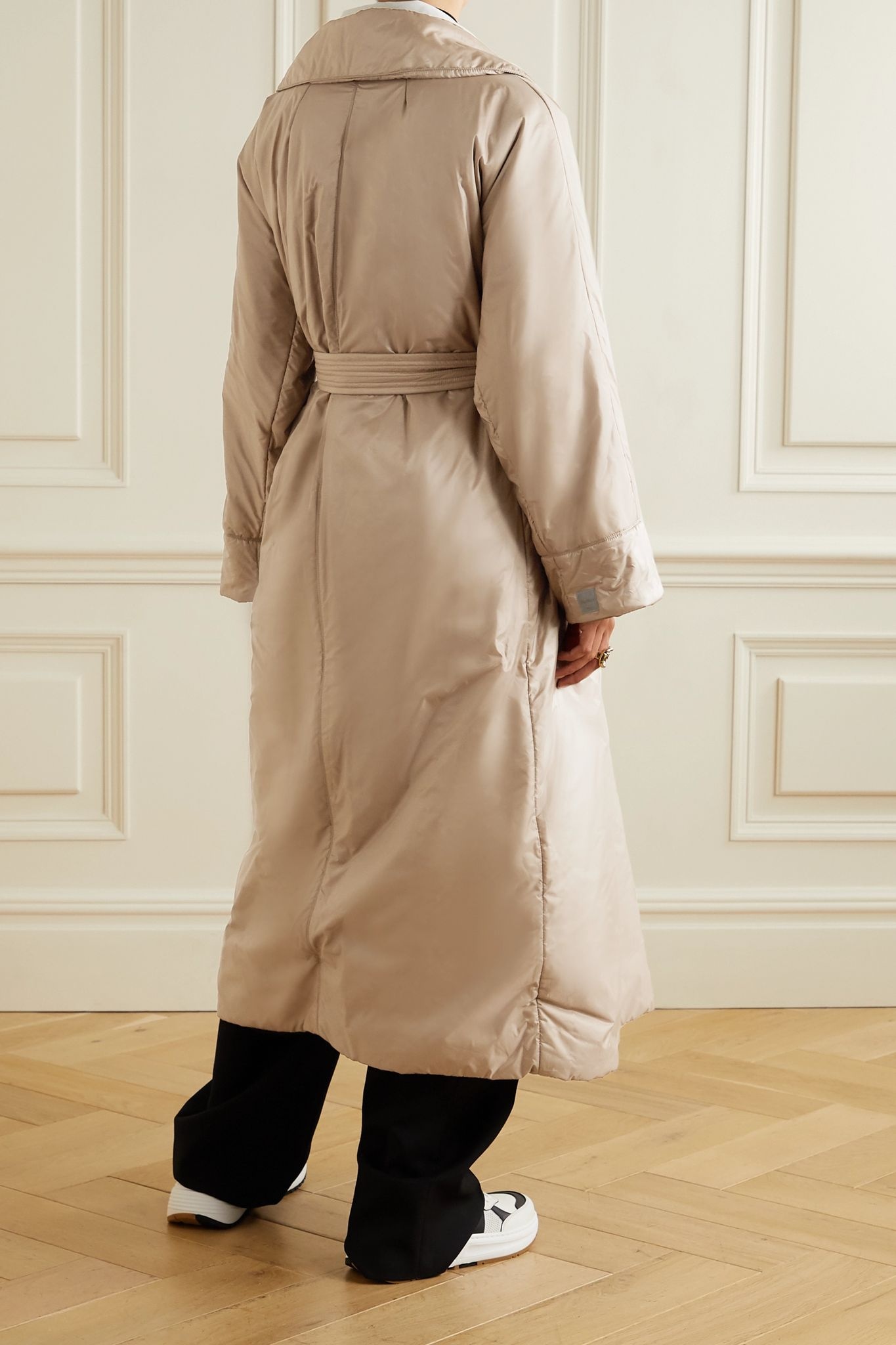 The Cube Cameluxe belted shell coat  - 3