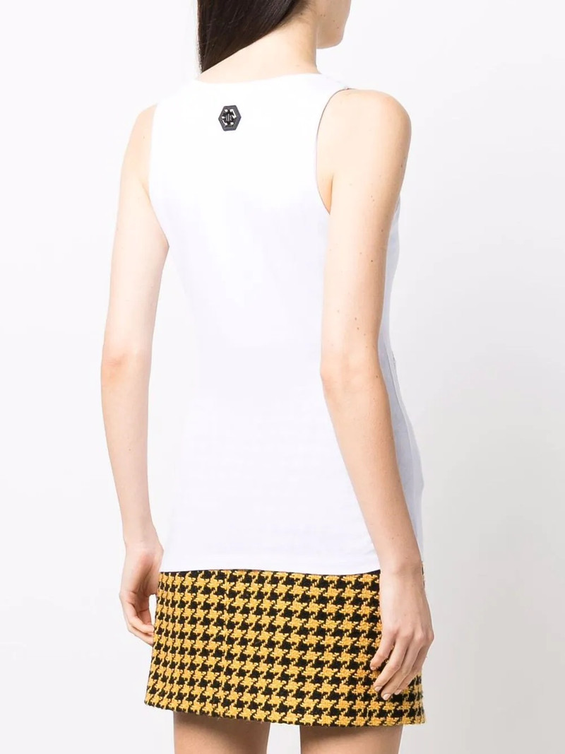 crystal-embellished tank top 4