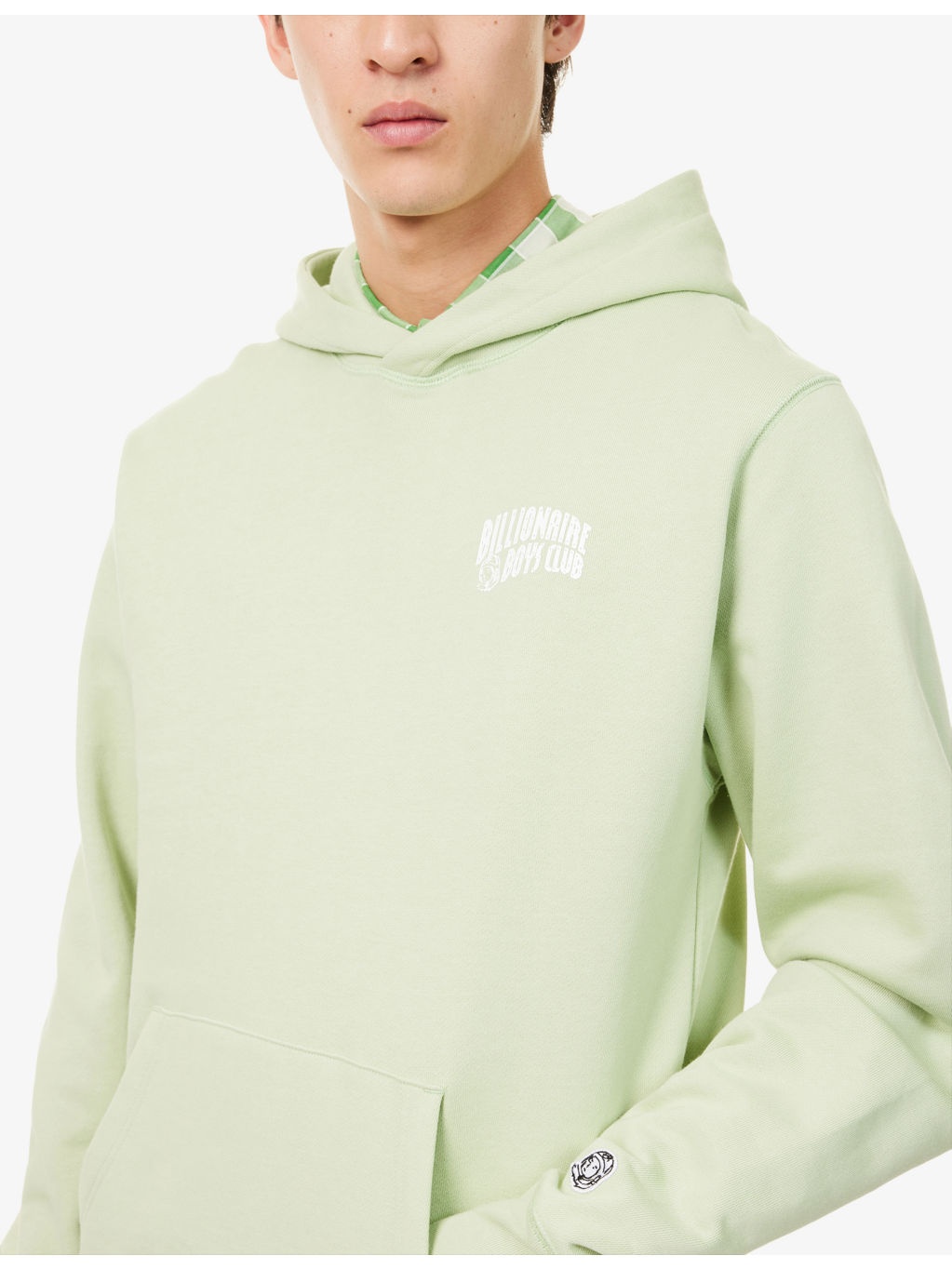 Small Arch Logo-Print Cotton Hoody - 5