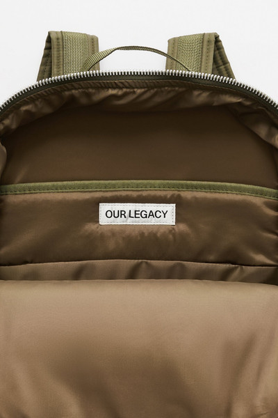 Our Legacy Grande Volta Backpack Tactician Olive outlook