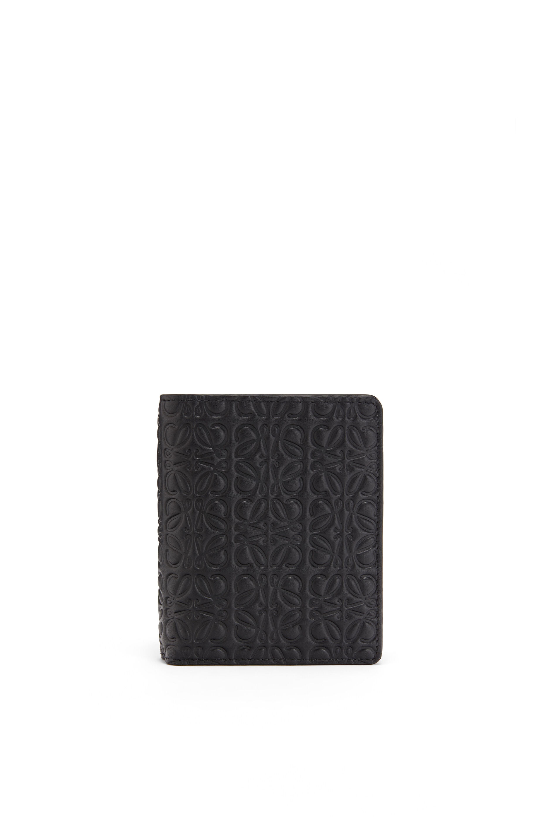 Compact zip wallet in calfskin - 1