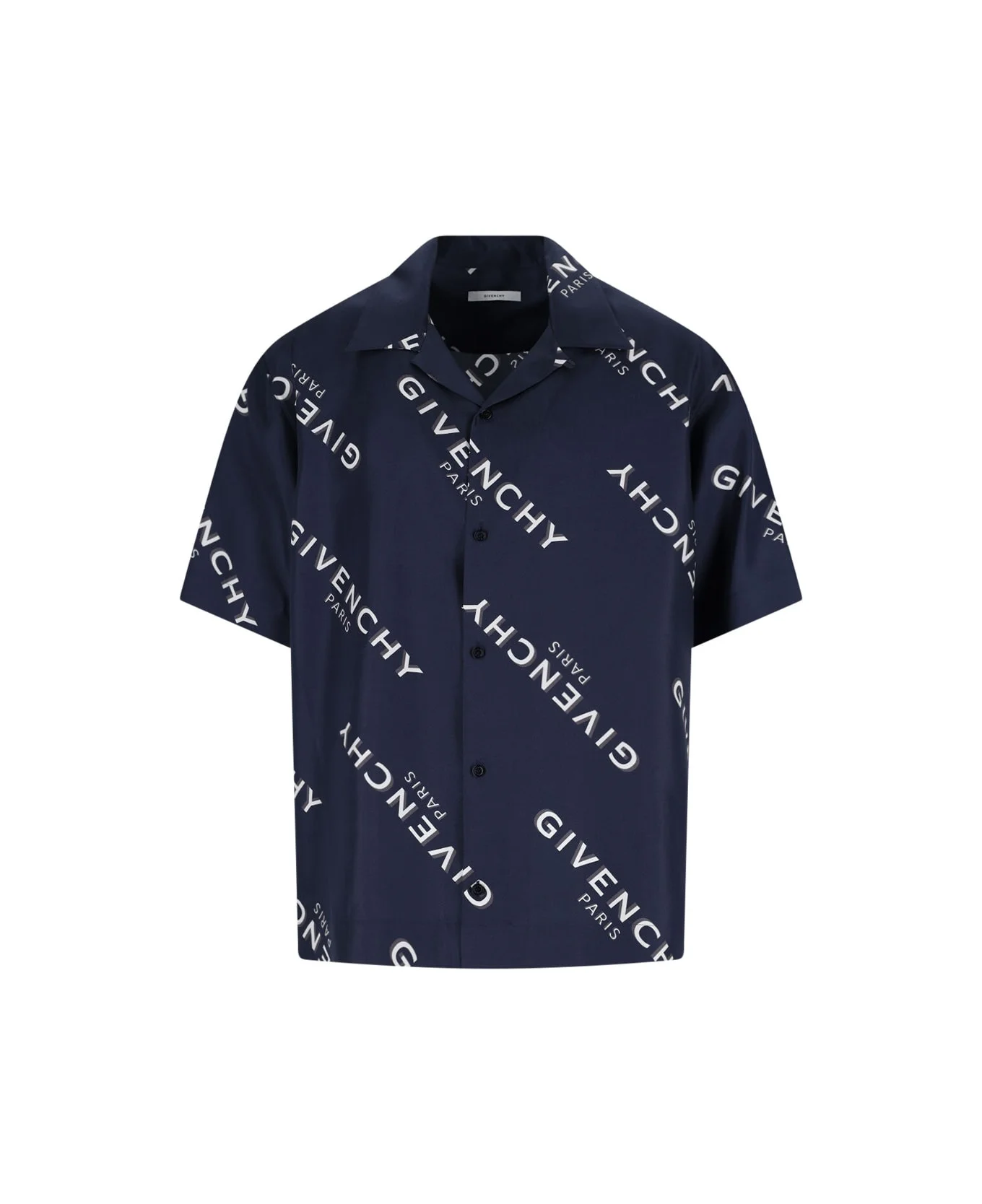 'bowling' Silk Shirt - 1