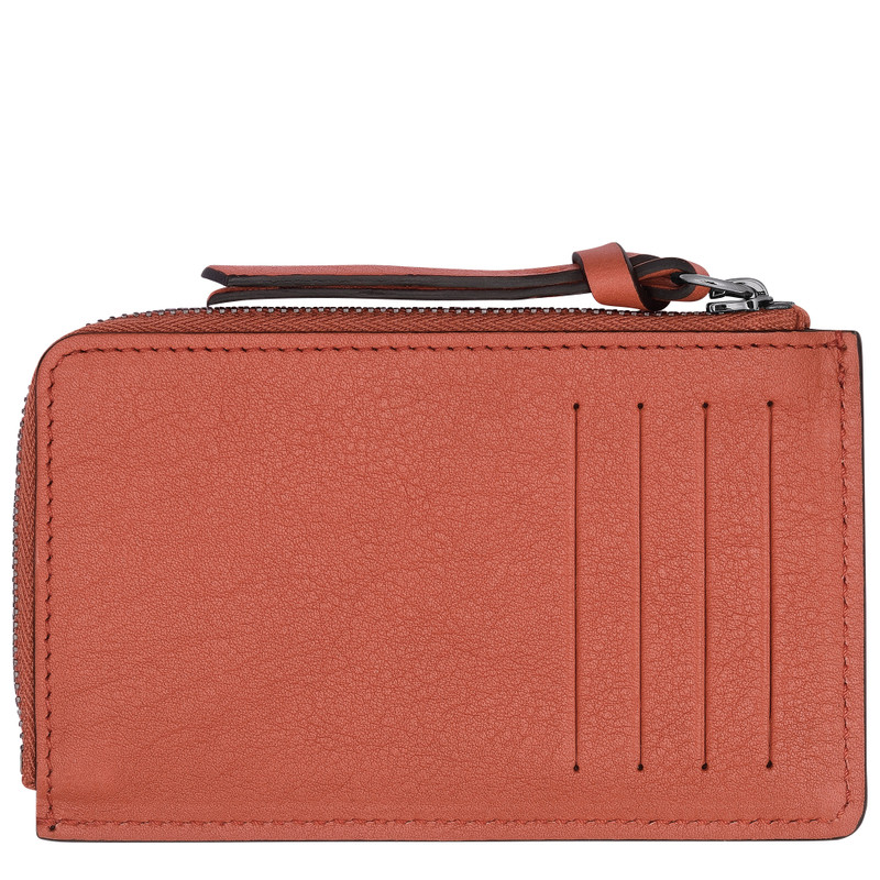 Longchamp Longchamp 3D Card holder Sienna - Leather outlook