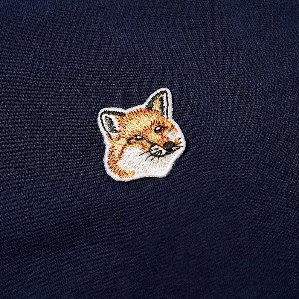 Maison Kitsuné Long Sleeve Fox Head Patch Tee - 2