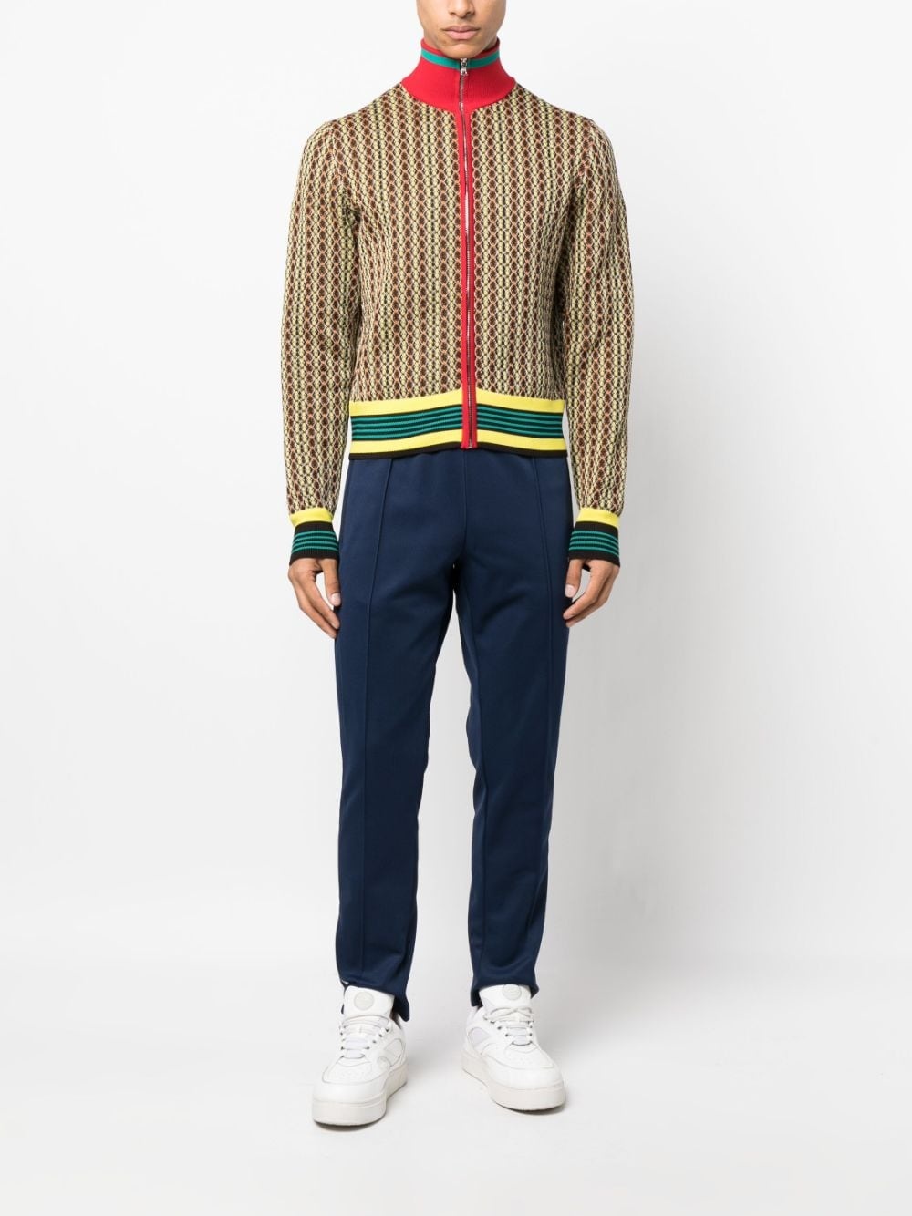 stripes-detailed trousers - 2
