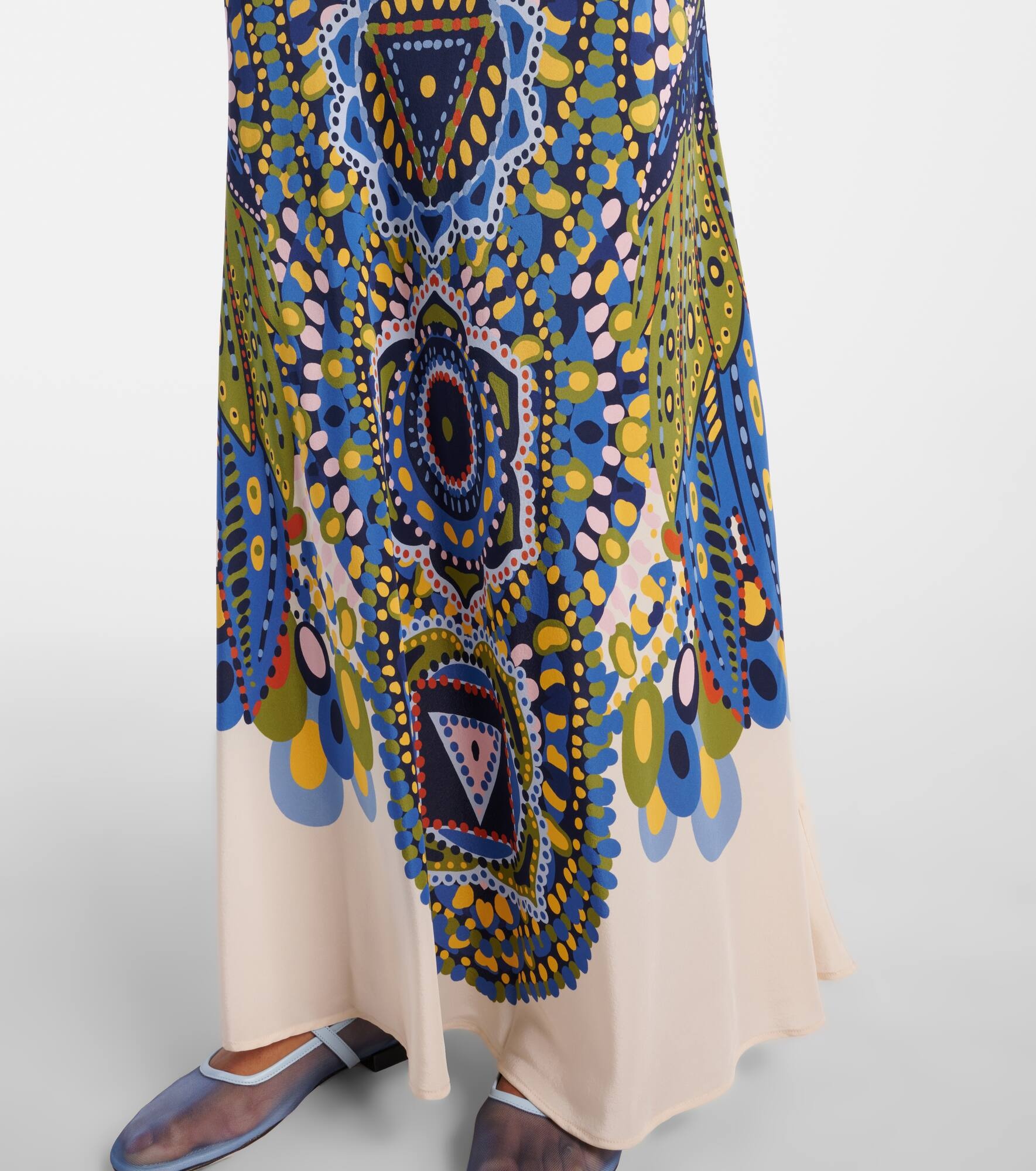 Marlene silk maxi dress - 5