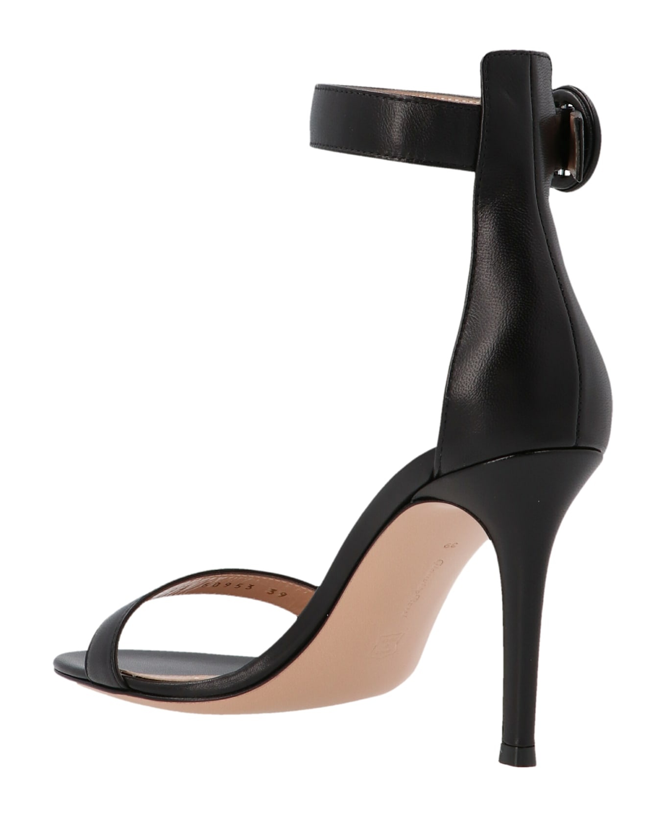 サンダル・ミュール Gianvito Rossi 'Portofino sandals (G6095385RICNAP NERO) GIANVITO ROSSI Portofino 85 suede sandals | NET-A-PORTER