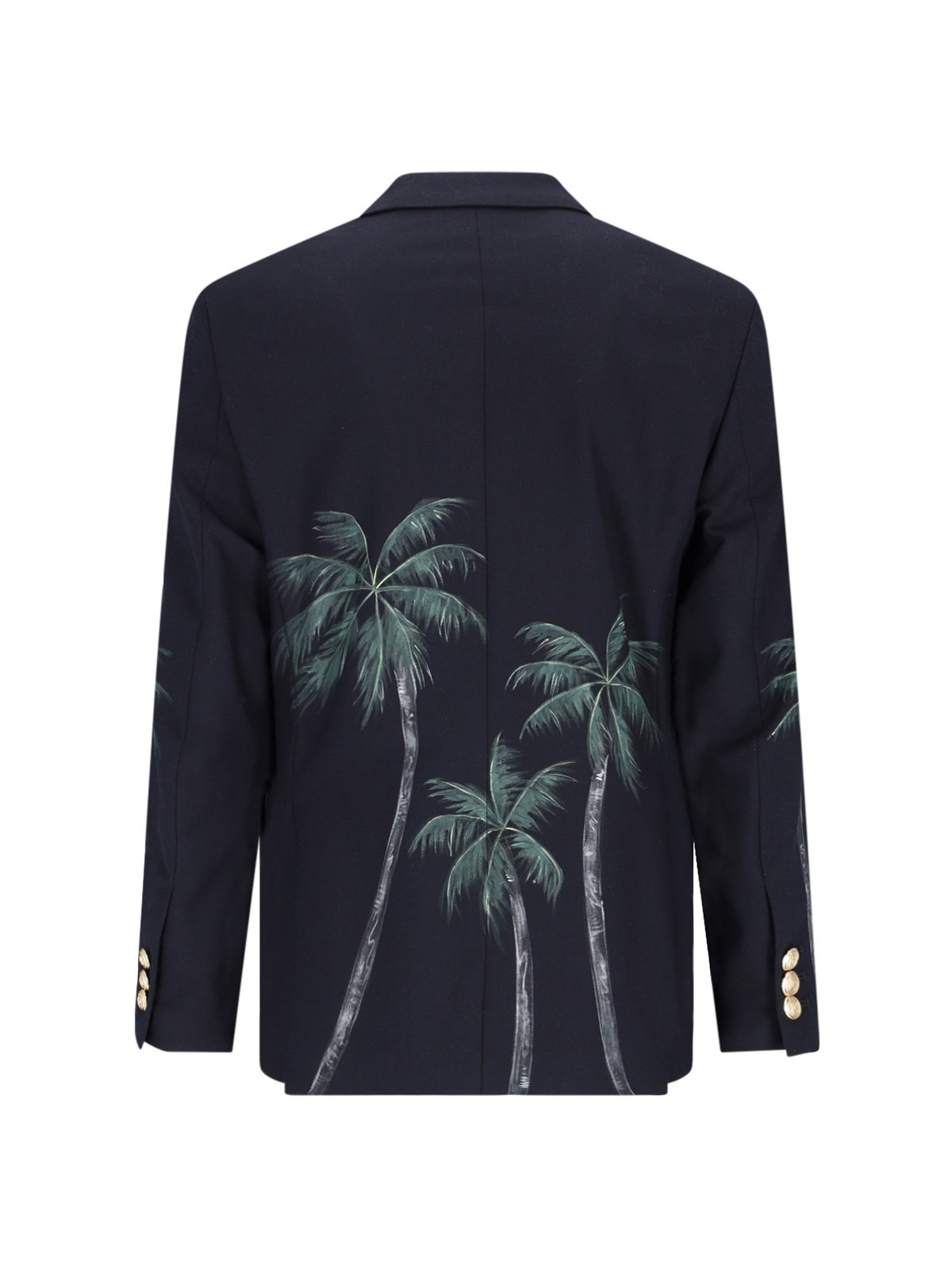 PRINTED DOUBLE BREAST BLAZER - 3
