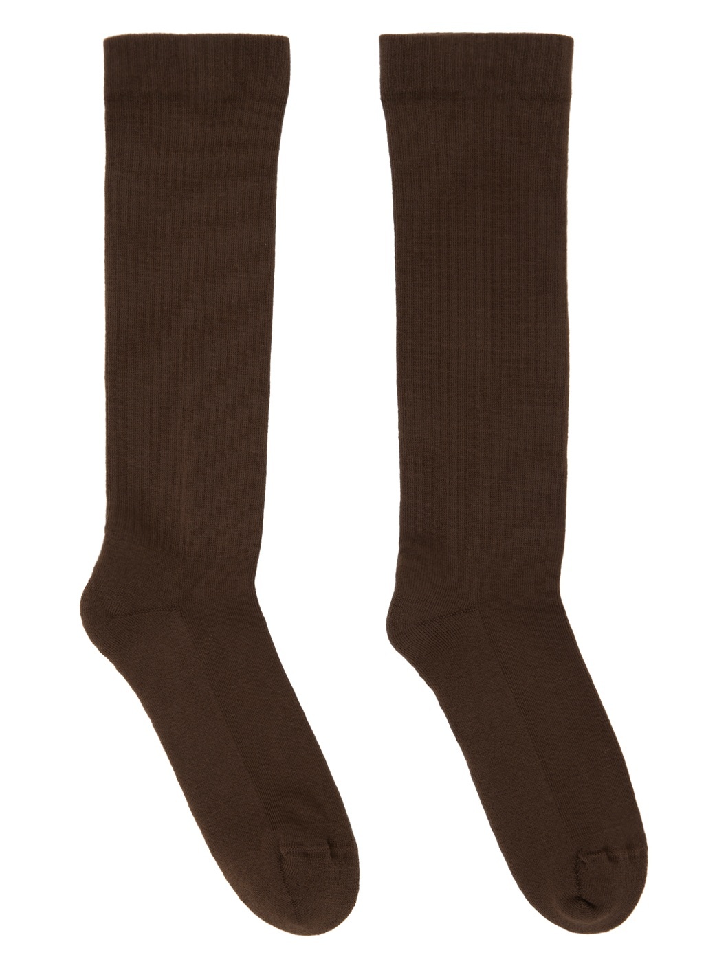 Brown 'Lido' Socks - 1