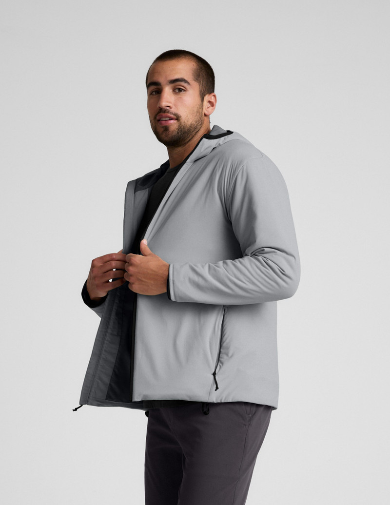 BEYOND YOGA In Flight Insulated Men's Hooded Jacket outlook