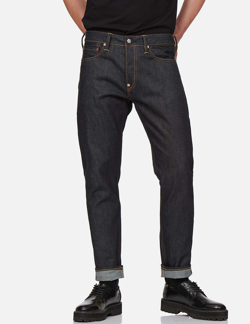 MULTICOLOR DRAGON DAICOCK EMBROIDERED CARROT FIT JEANS #2017 4