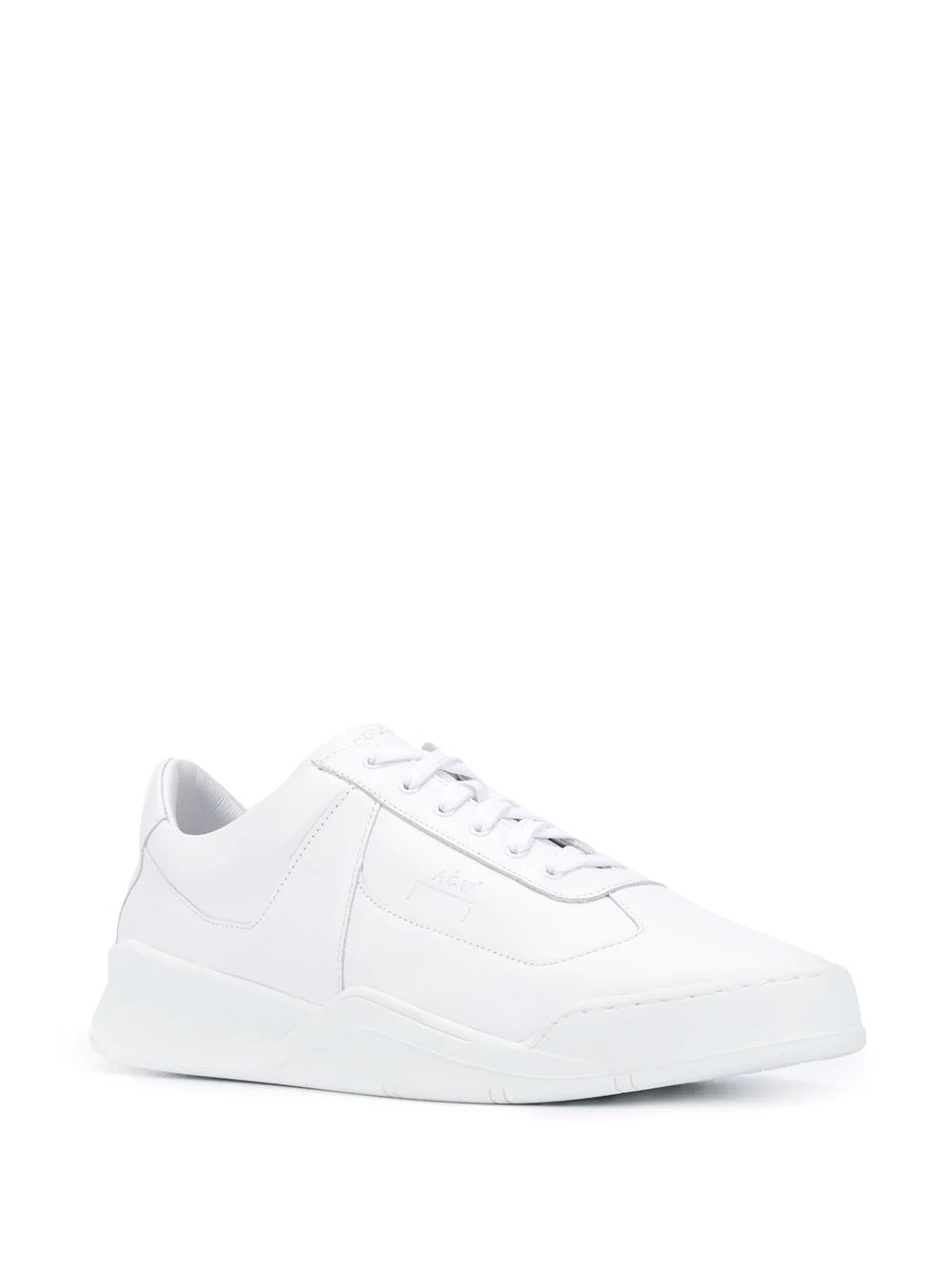 low-top logo sneakers - 2