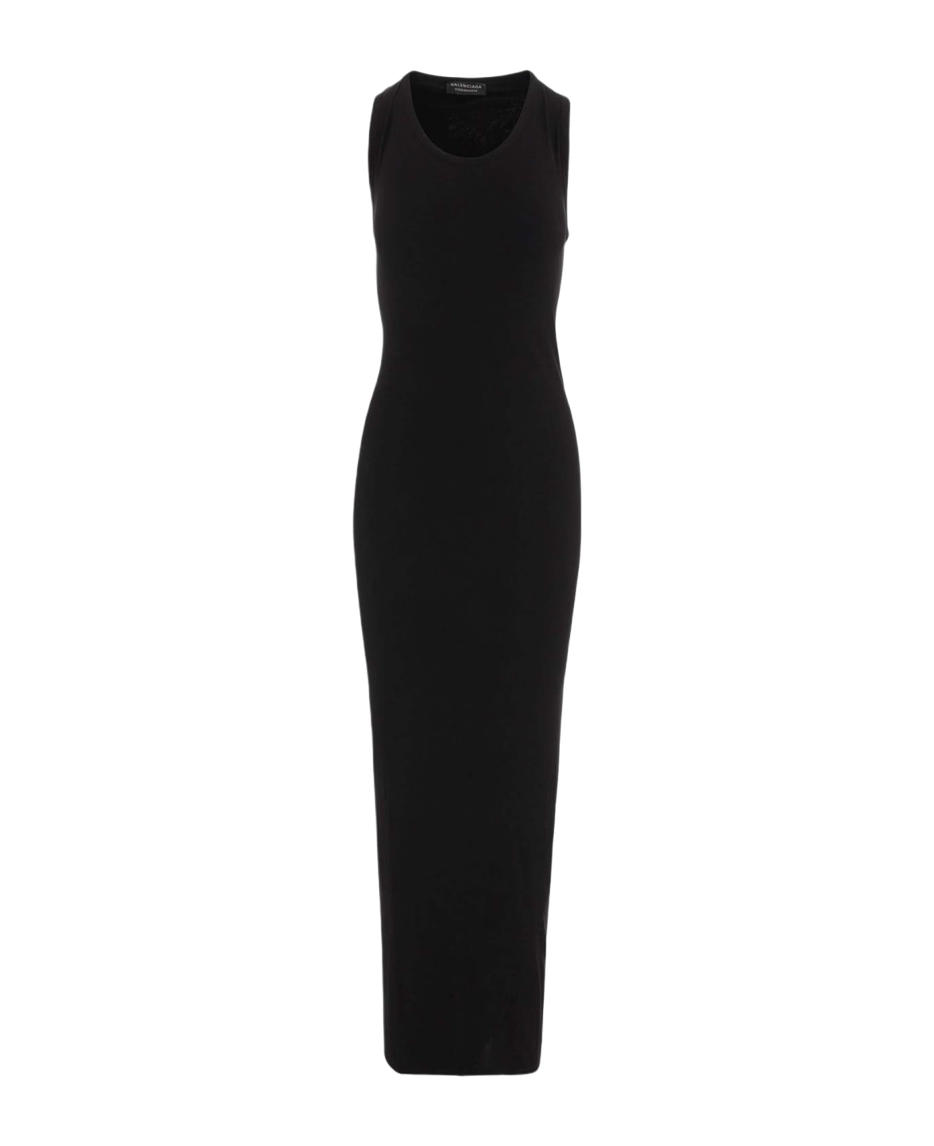 Stretch Viscose Long Dress - 1