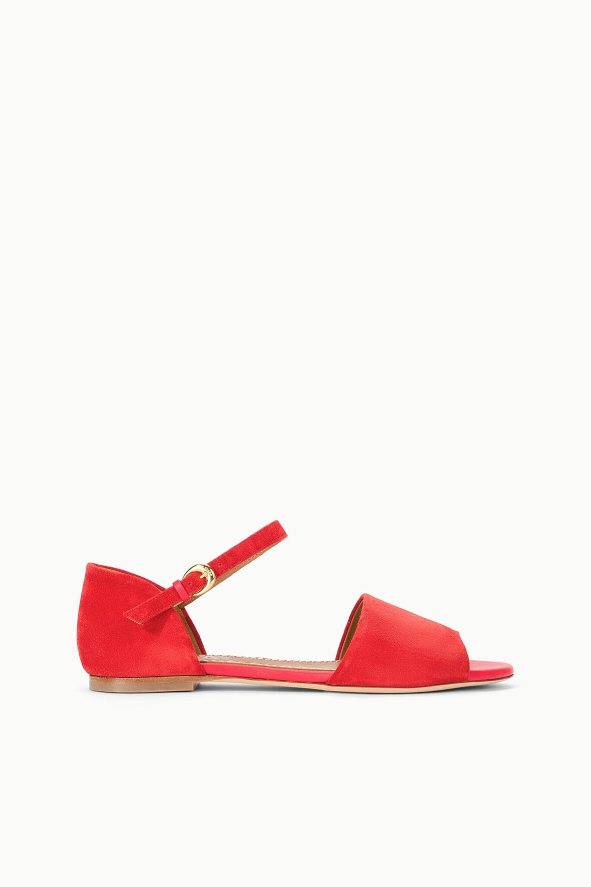 STAUD CATHERINE SANDAL RED ROSE - 1