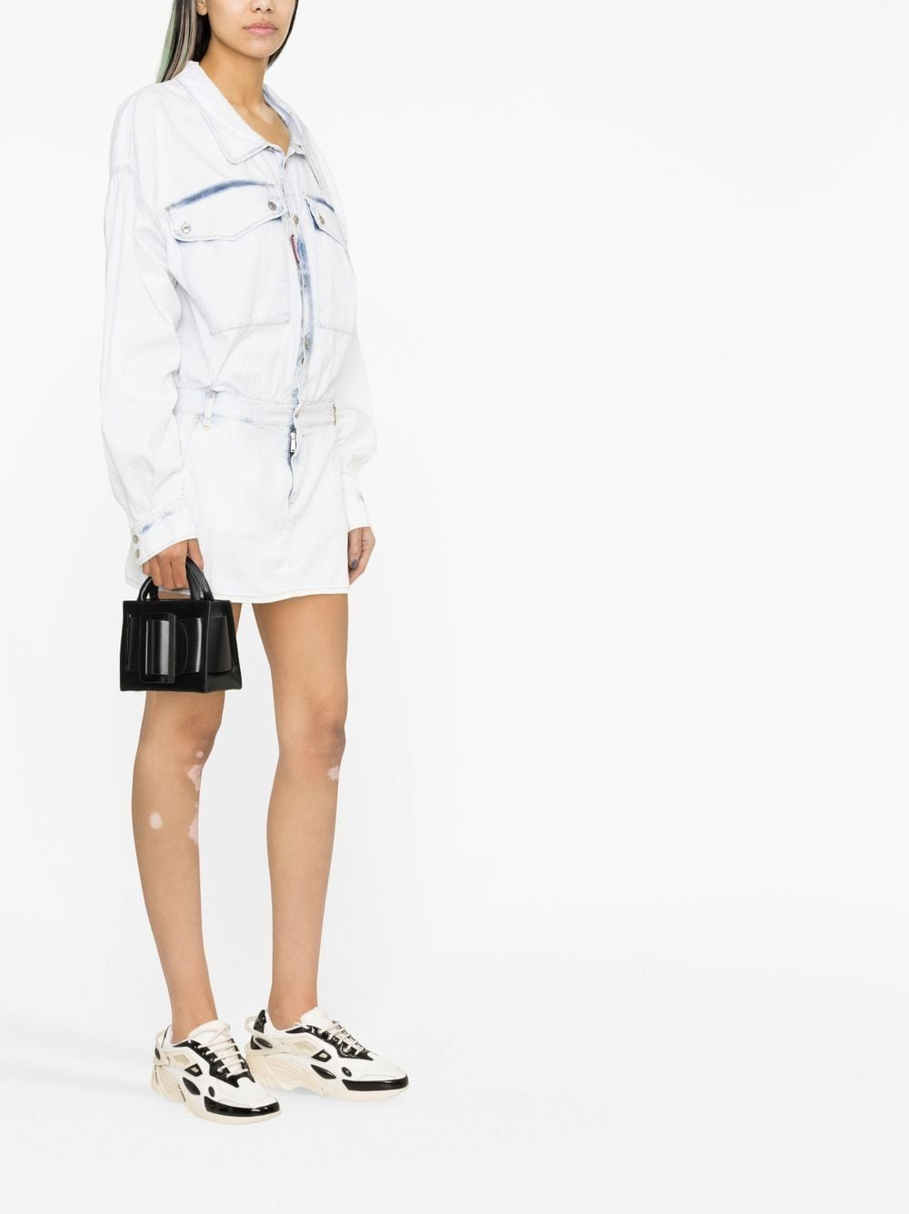 Dsquared2 Dresses Clear Blue - 3