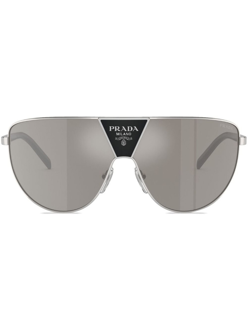oversize-frame sunglasses 1