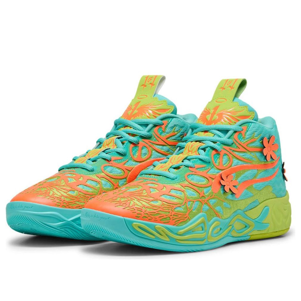 PUMA MB.04 x Scooby-Doo 'Aquatic Lime Smash Heat Fire' 310776-01 - 3