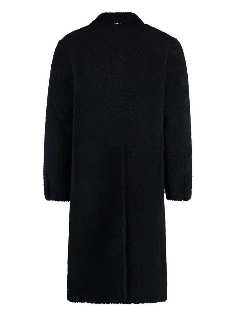 Thom Browne shearling overcoat outlook