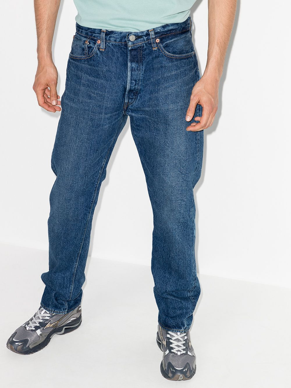 105 straight-leg jeans - 2