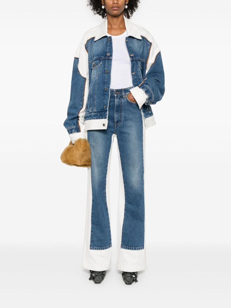 Jean Paul Gaultier flared jeans outlook