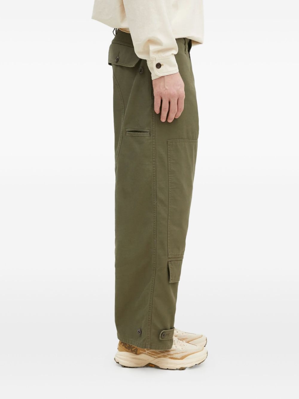 multi-pocket cargo trousers - 3