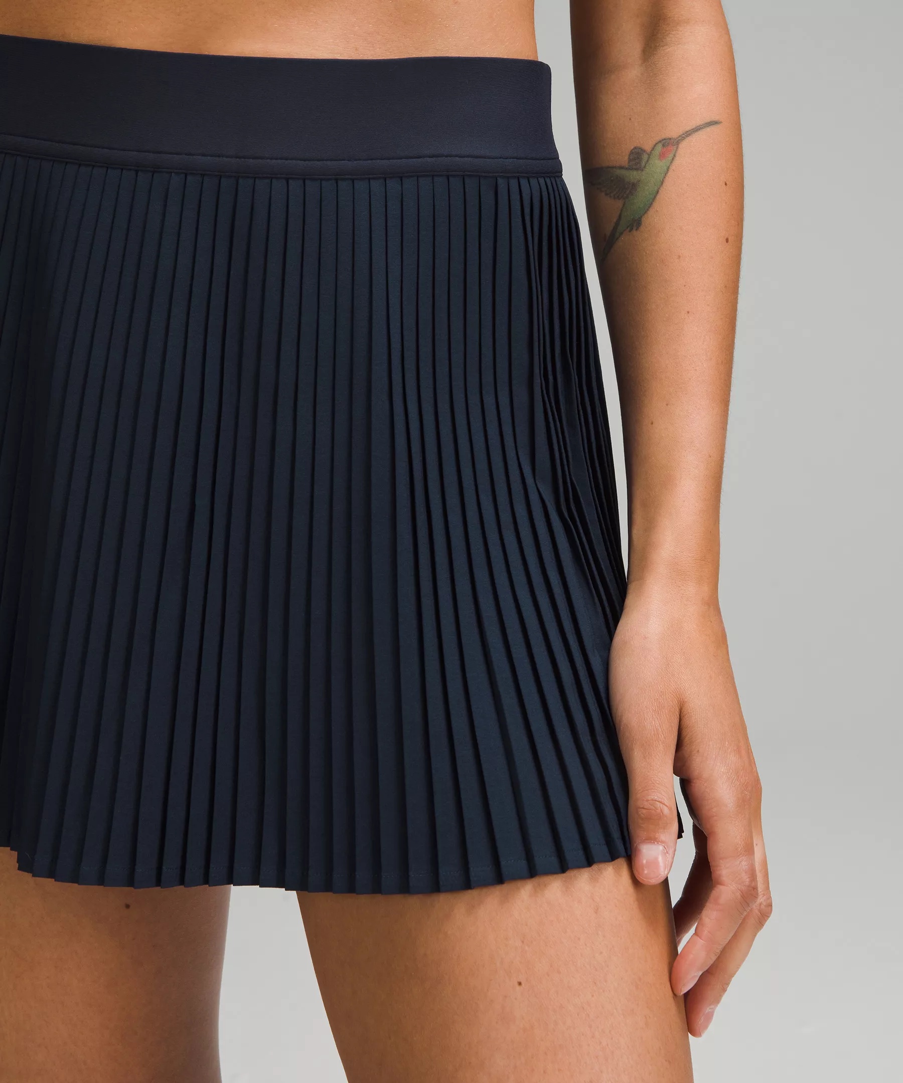 Varsity High-Rise Pleated Tennis Skirt - 4