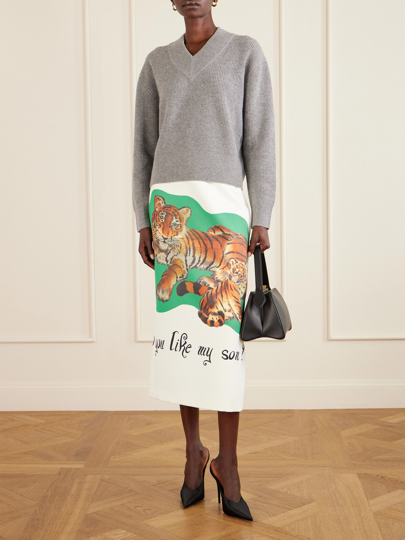 BRANDON MAXWELL Maris Cashmere Sweater outlook