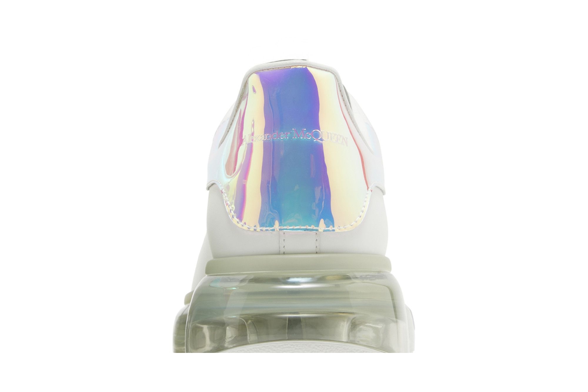 Alexander McQueen Oversized Sneaker 'Clear Sole - Iridescent' - 7