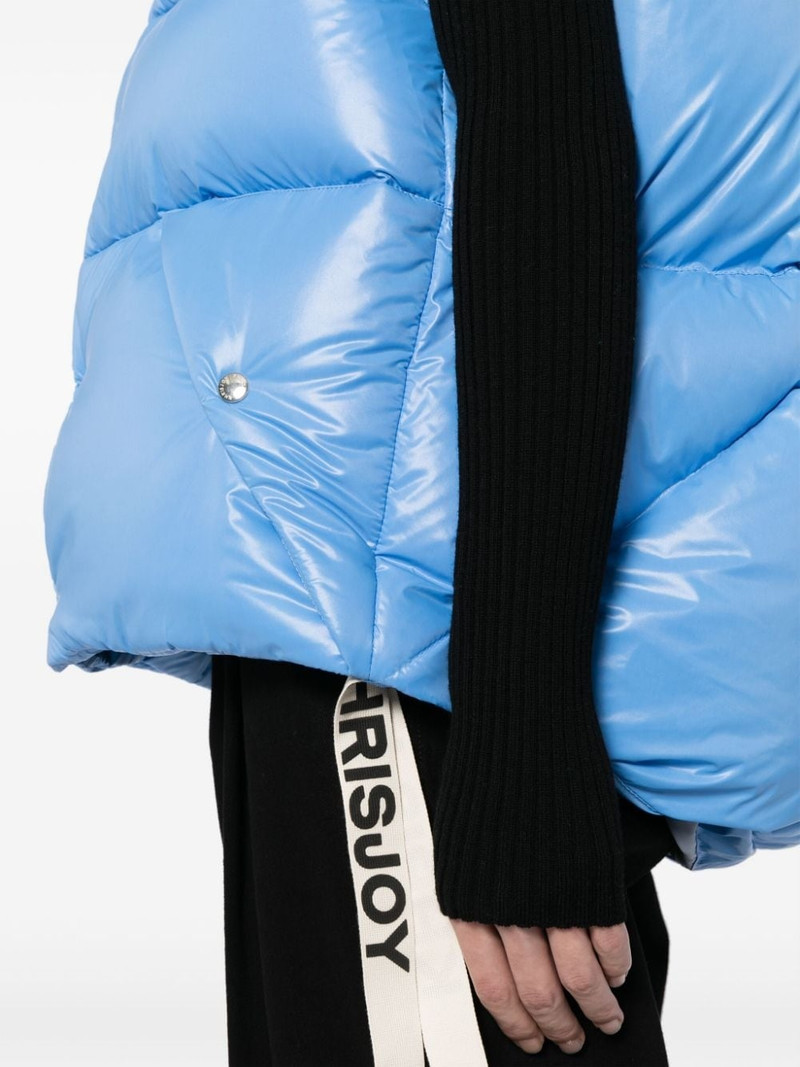 로고 테이프 빛나는 부퍼 gilet 5