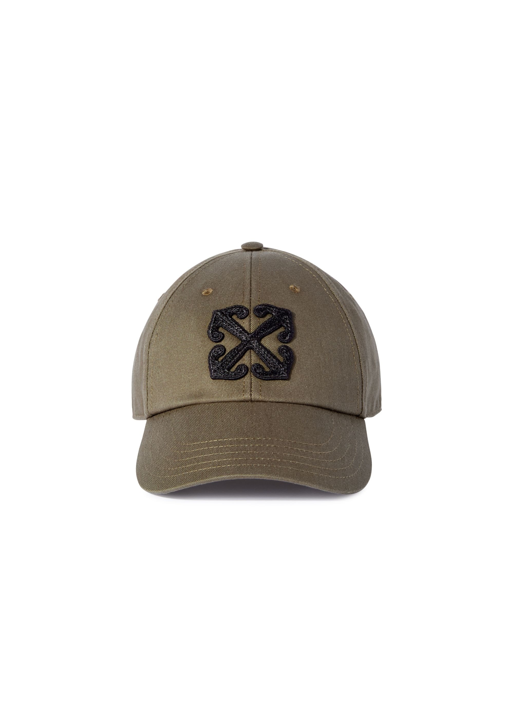 Military Green Arrow Baseball Cap - 1