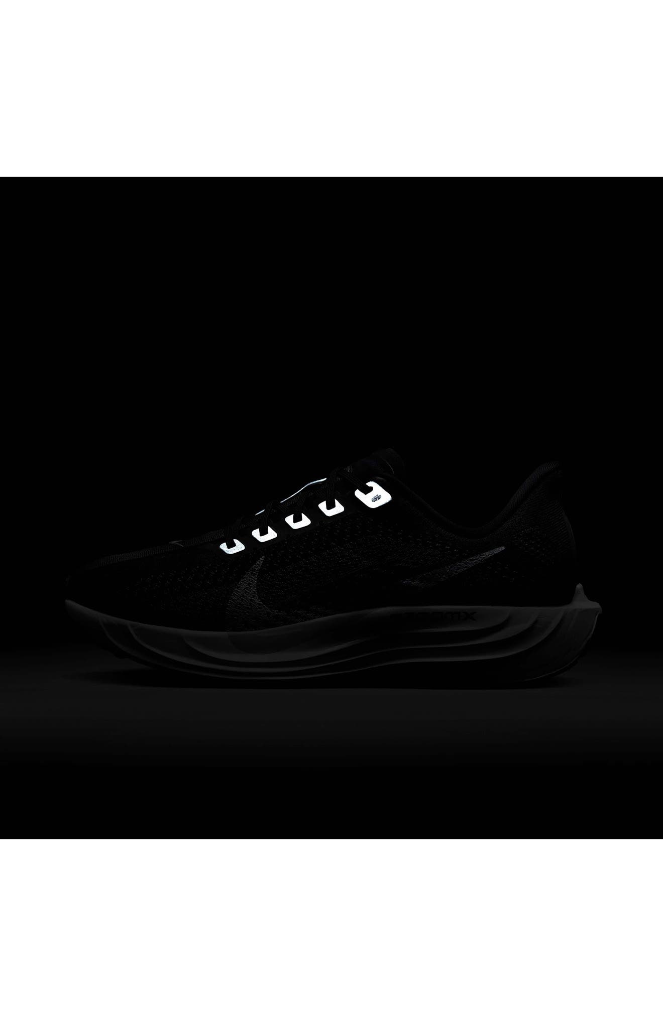 Nike Pegasus Plus Running Shoe in Black/White/Platinum at Nordstrom - 7