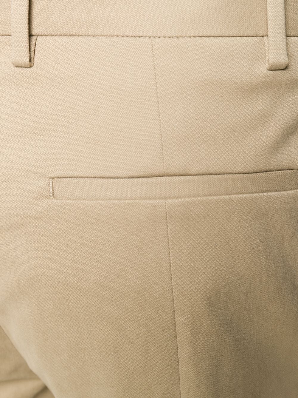 tapered leg chino trousers - 6