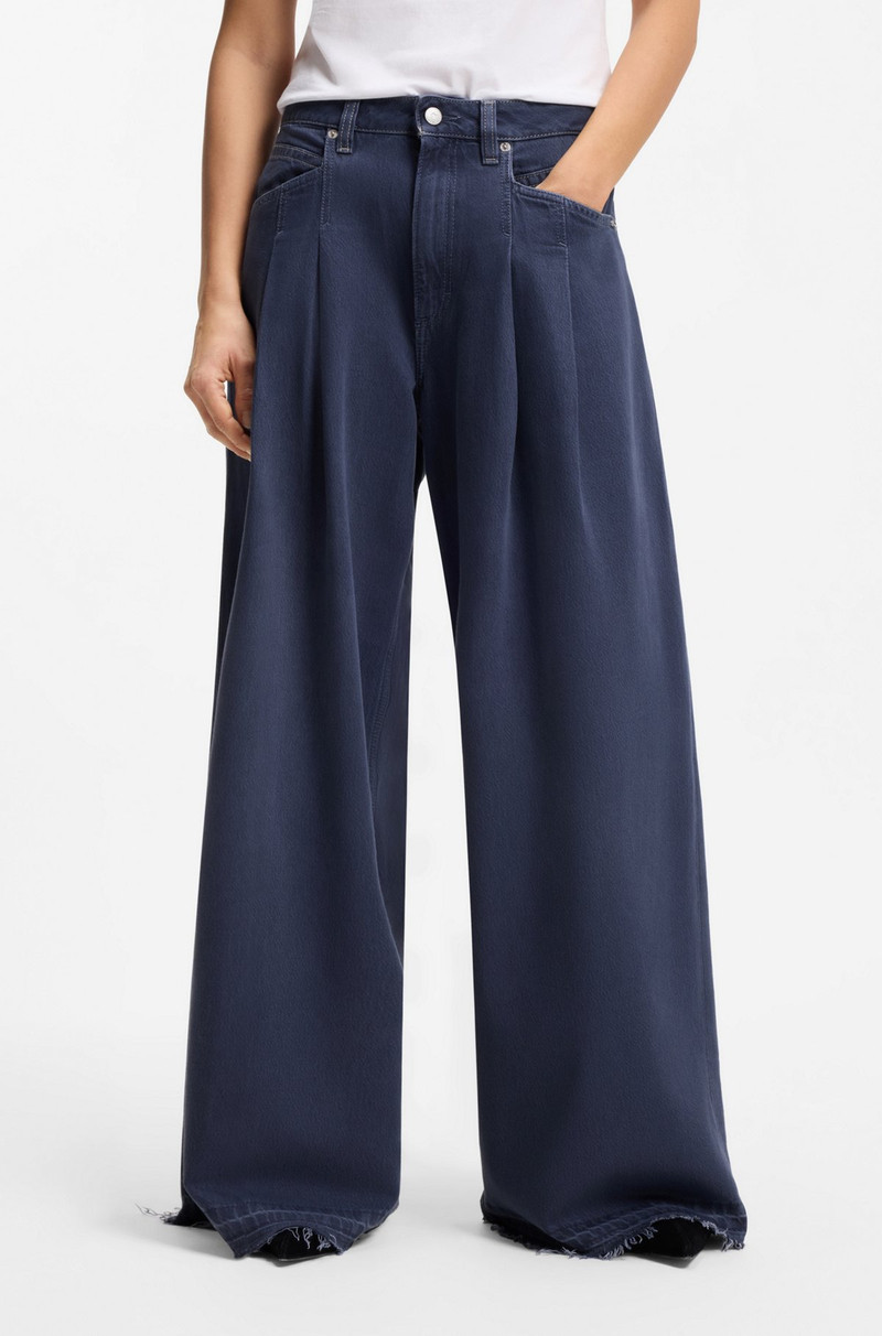 RELAXED-FIT JEANS WITH WIDE LEG 2