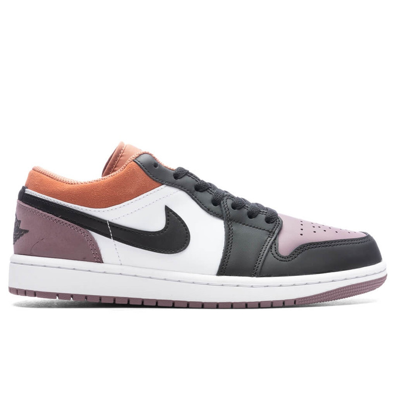 AIR JORDAN 1 LOW SE - WHITE/BLACK/SKY J ORANGE - 1