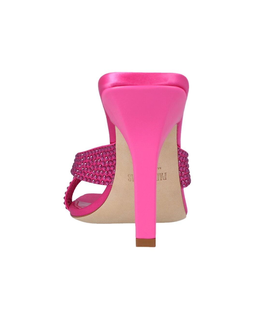 Paris Texas Kate Crystal Leather Mule - 3