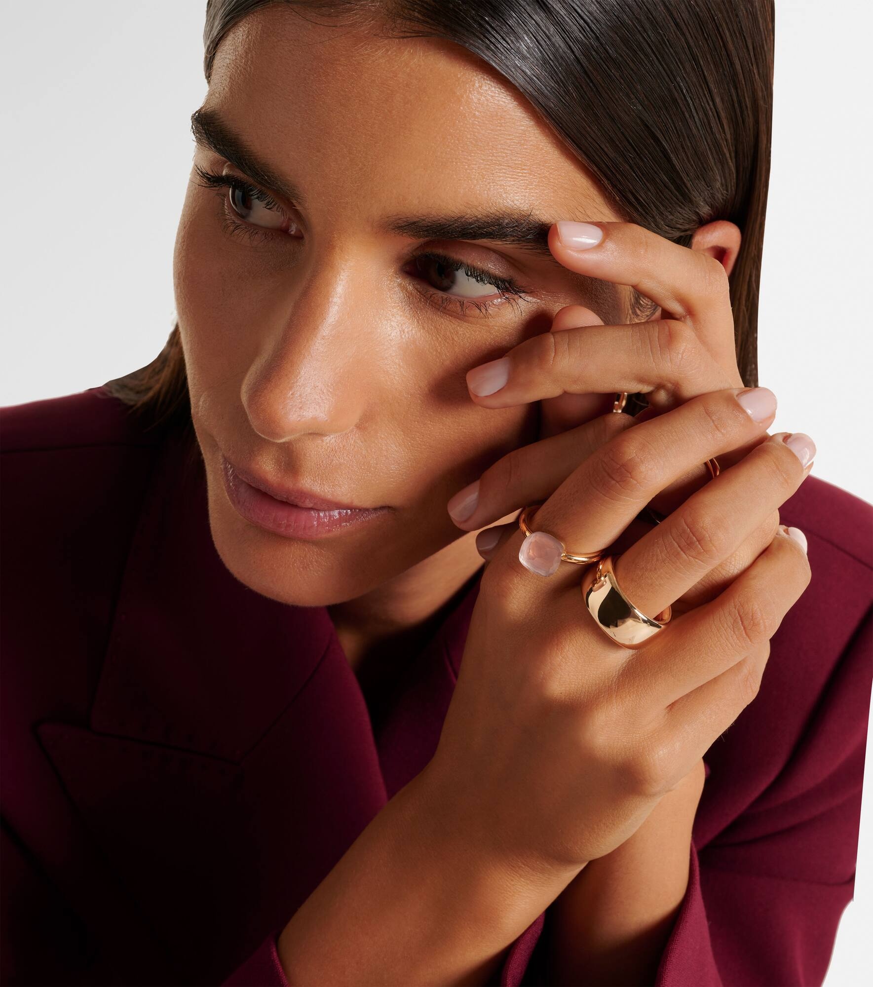Iconica 18kt rose gold ring - 3