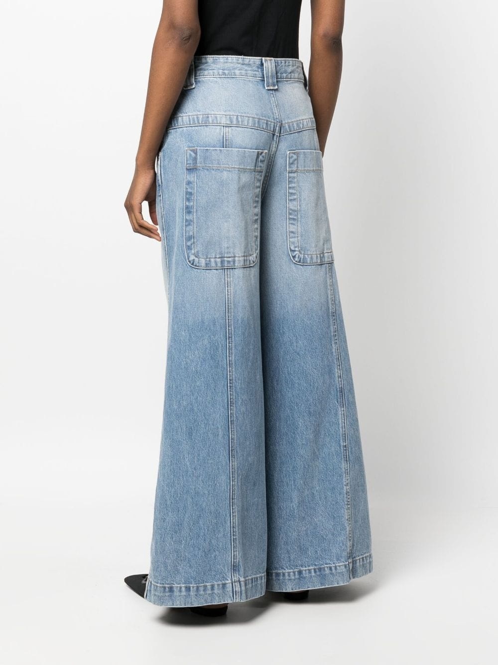 Jackie wide-leg jeans - 4