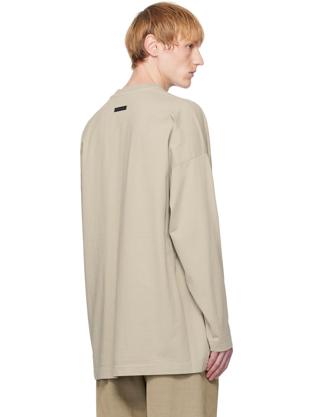 Gray 'Eternal' Long Sleeve T-shirt - 3