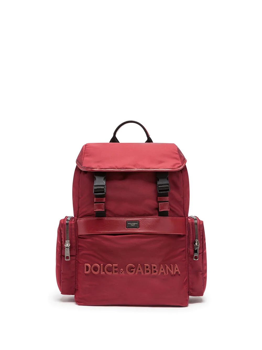 DNA Sicilia logo-embossed backpack - 1