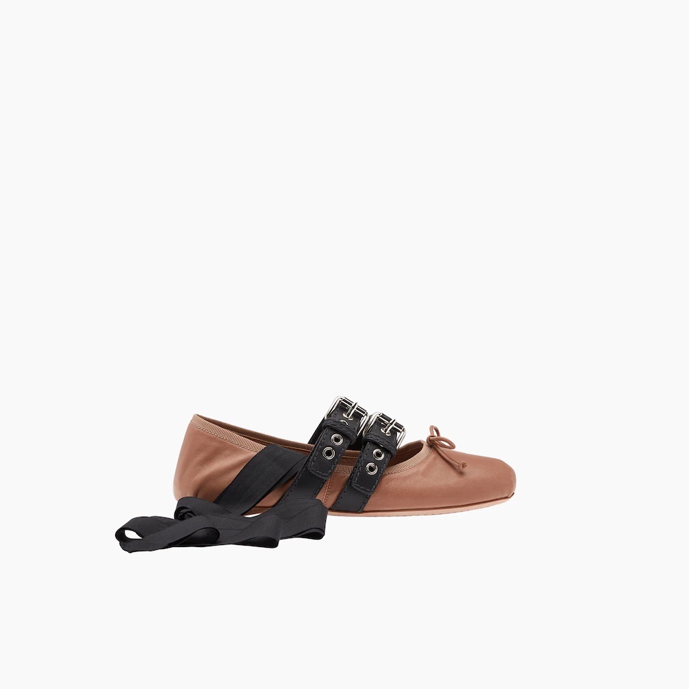 Nappa leather ballerinas - 2