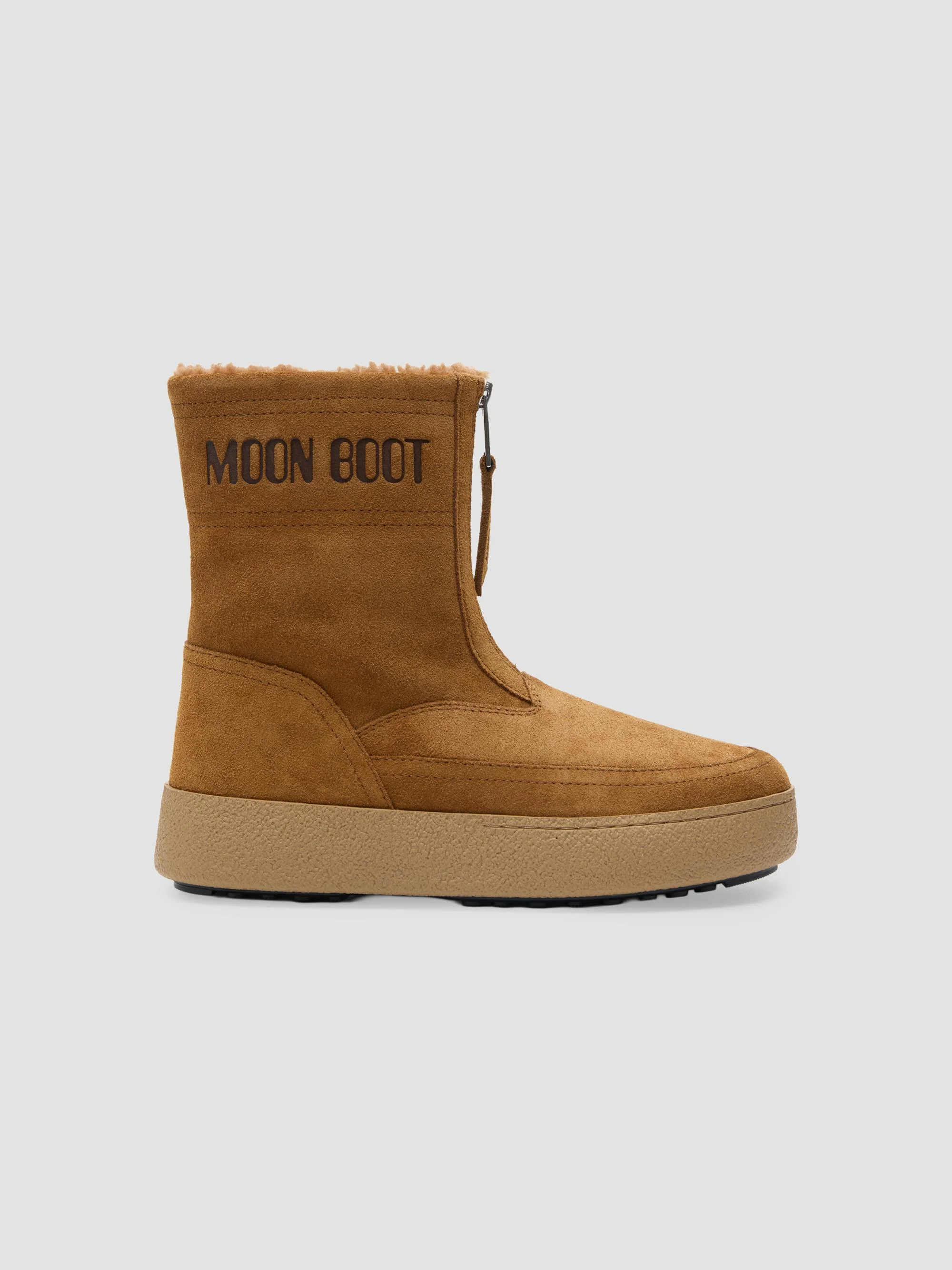 Women's LTrack Lara Suede Boots - Cognac - 1