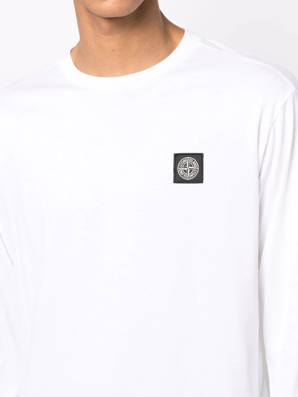 Compass patch long-sleeve T-shirt - 5