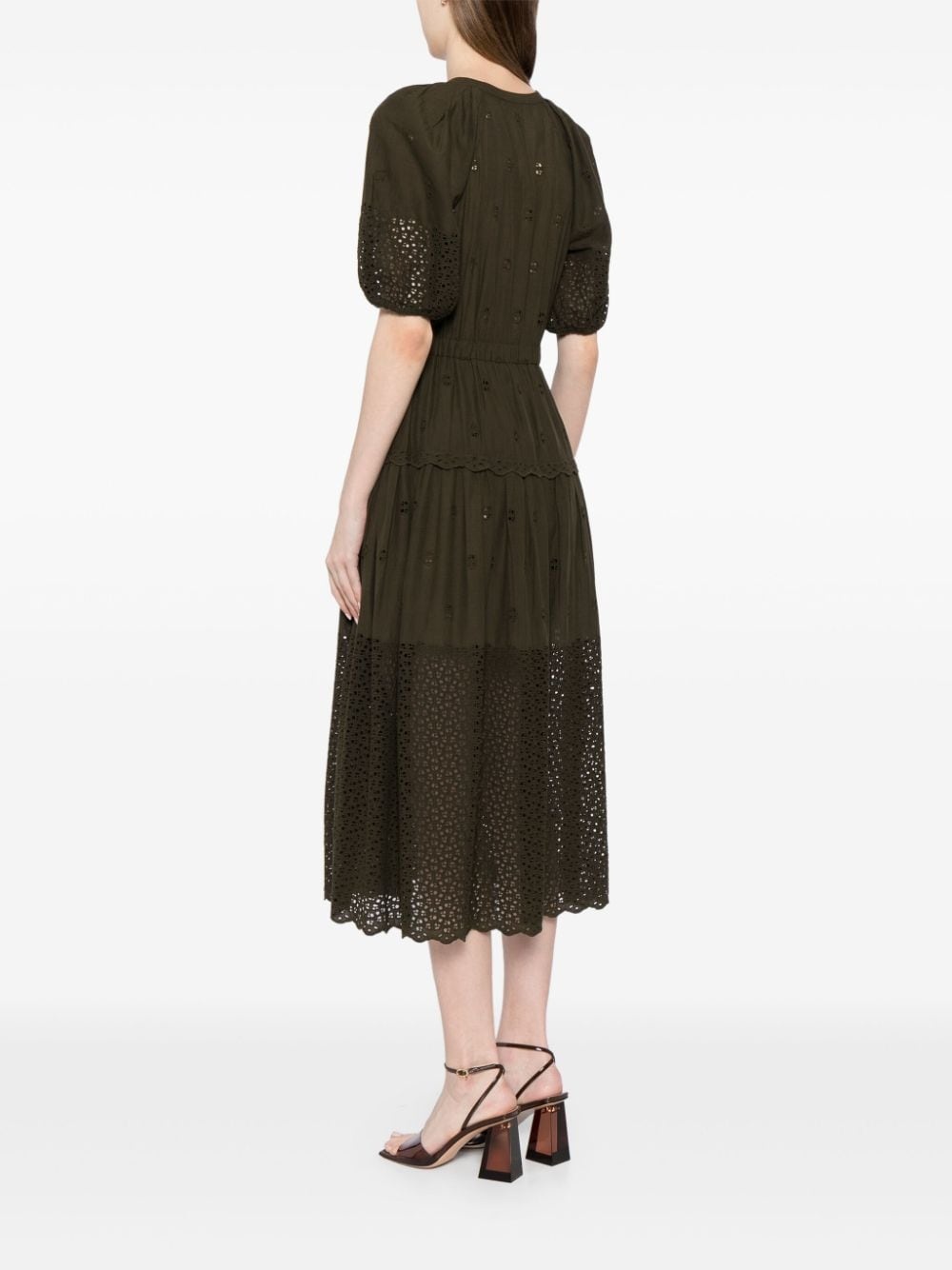 Nova cotton midi dress - 4