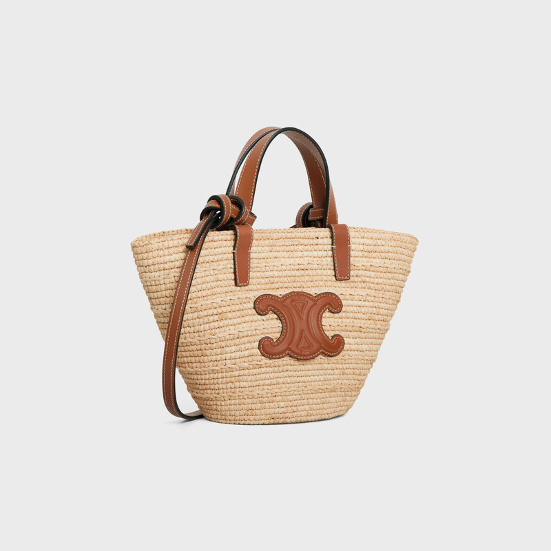 CELINE NANO SUPPLE in RAFFIA AND CALFSKIN outlook
