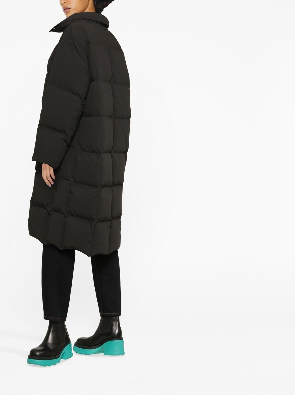 oversize padded parka coat - 3