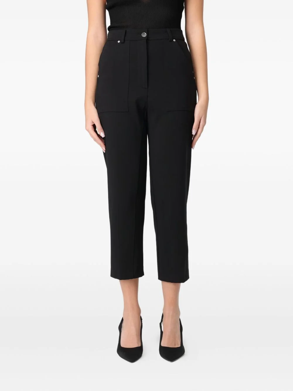 pocket detail trousers - 1