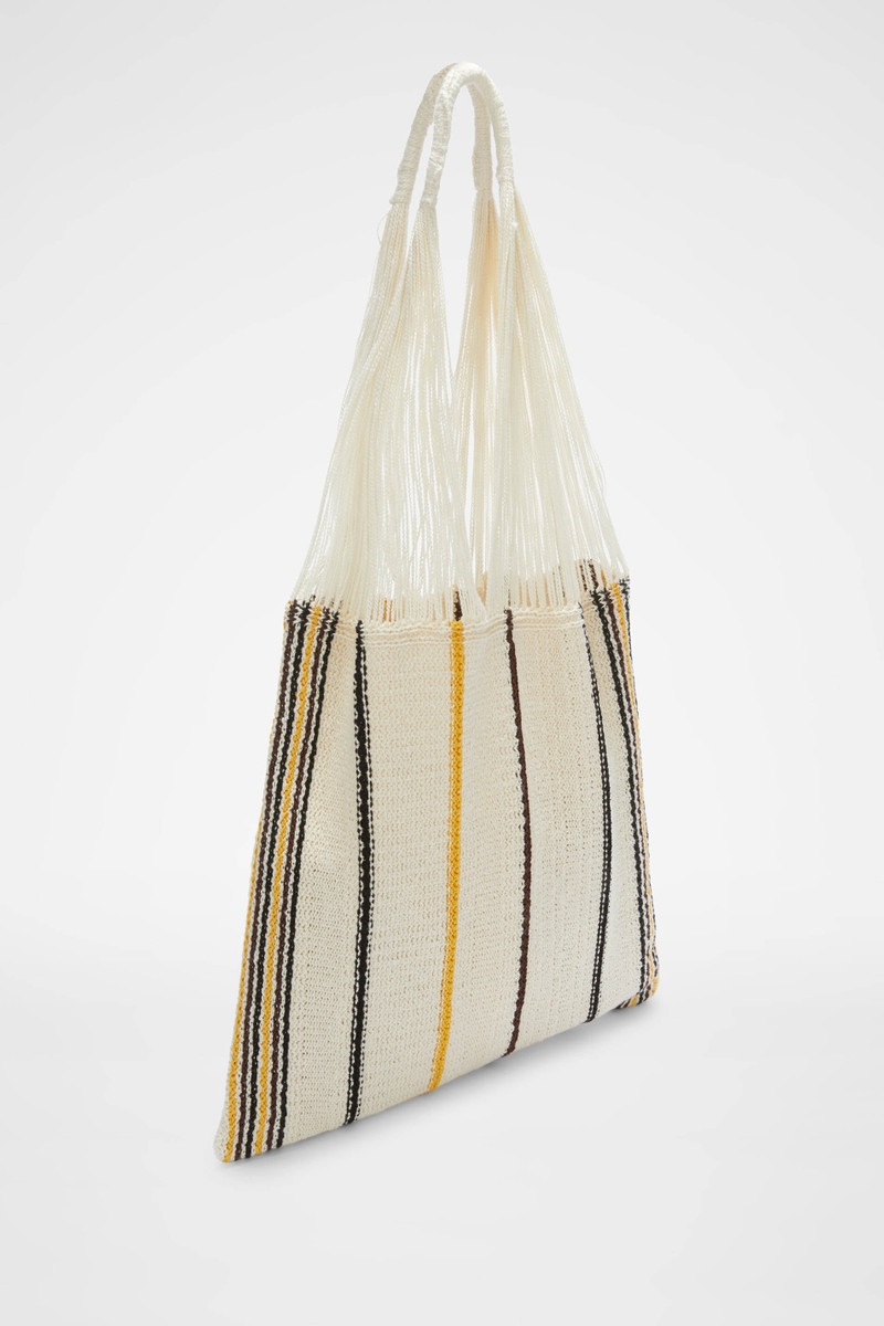 Jil Sander Striped Knit Bag outlook