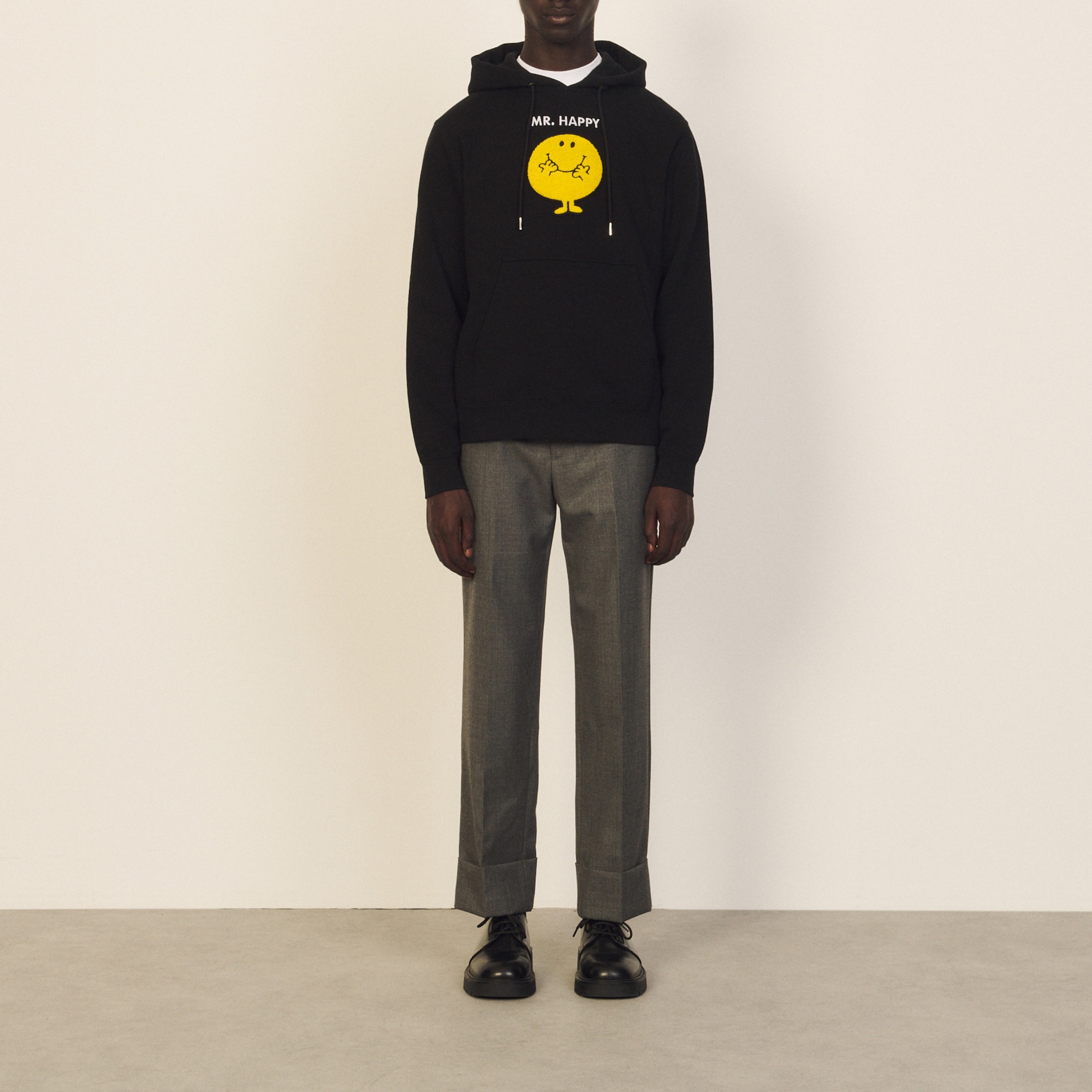 Cotton sweatshirt with patch - 5