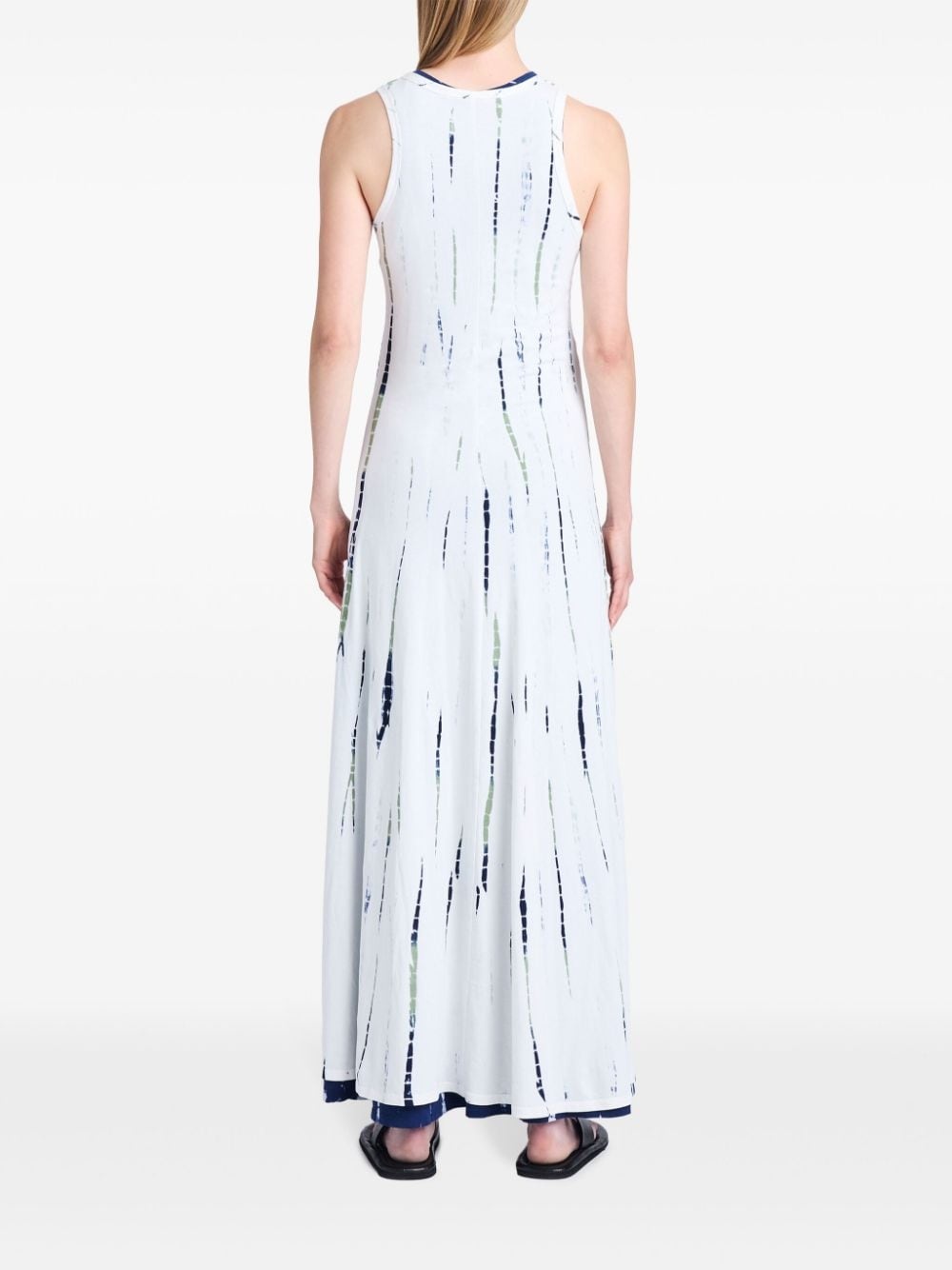 graphic-print jersey maxi dress - 4